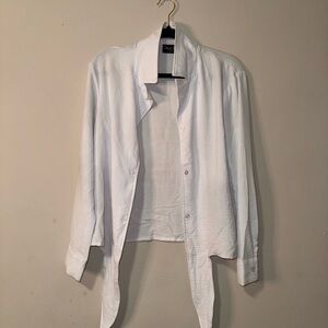 White Button-Up Shirt